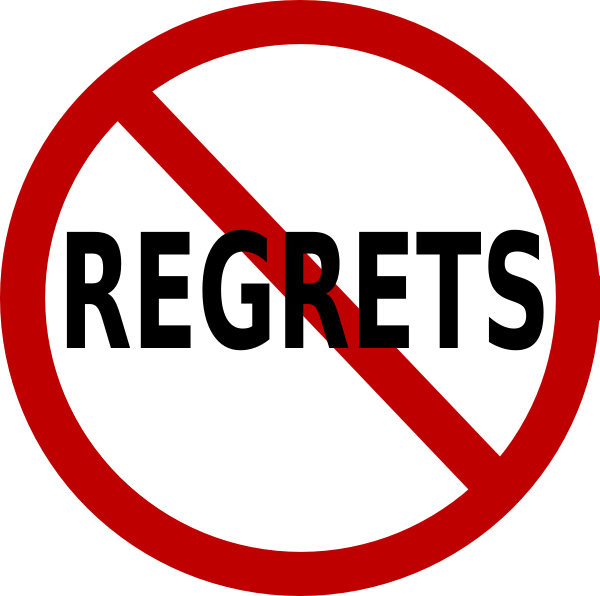 Forget the Regret! | Murphy Writes